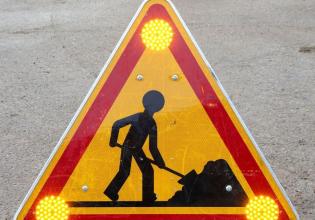 Panneau de chantier