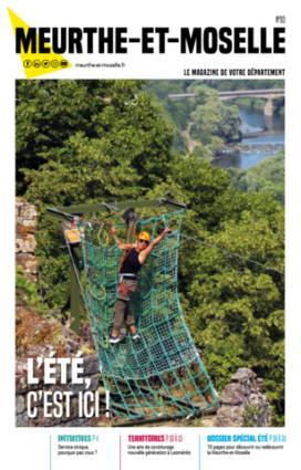 Une du magazine du Département - numéro 83