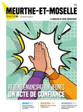 Une du magazine du Département - numéro 85