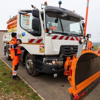 Viabilité hivernale, deneigeuse