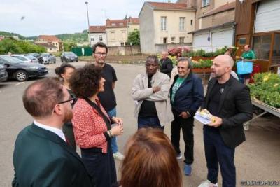 Visite par les élus du canton Nancy-2 - Agrandir l'image 3 sur 8, fenêtre modale