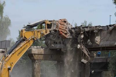 Démolition du viaduc de Herserange - Agrandir l'image 11 sur 16, fenêtre modale