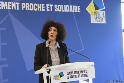 Discours de Chaynesse Khirouni, présidente du Conseil Départemental - Agrandir l'image, fenêtre modale