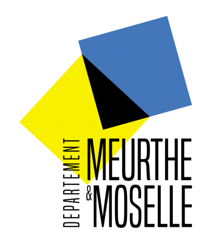 Logo CD54 Conseil departemental Meurthe et Moselle Vertical couleur
