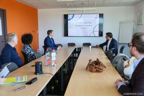 Visite du CDOS