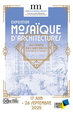 Mosaïque d'architectures au Centre des mémoires