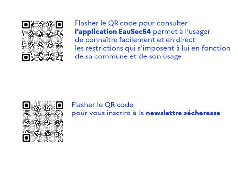 QR code sécheresse